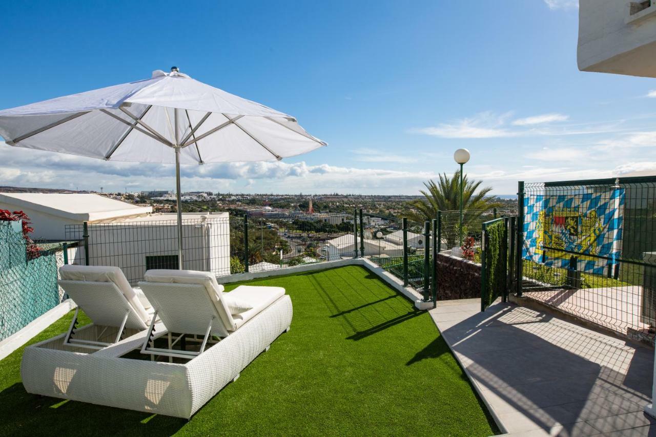 Bungalow Con Gran Terraza Con Vistas Maspalomas  Extérieur photo